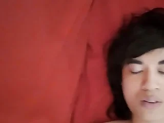 Different views of face&comma; torso&comma; belly&comma; nipples&comma; mouth&comma; skin of abstain and smooth twink jerking off his XXX cock not far from amateur gay porn peel