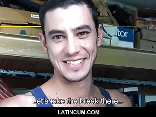 Twosome Amateur Gay Latino Guys Meet Suck & Fuck For Cash